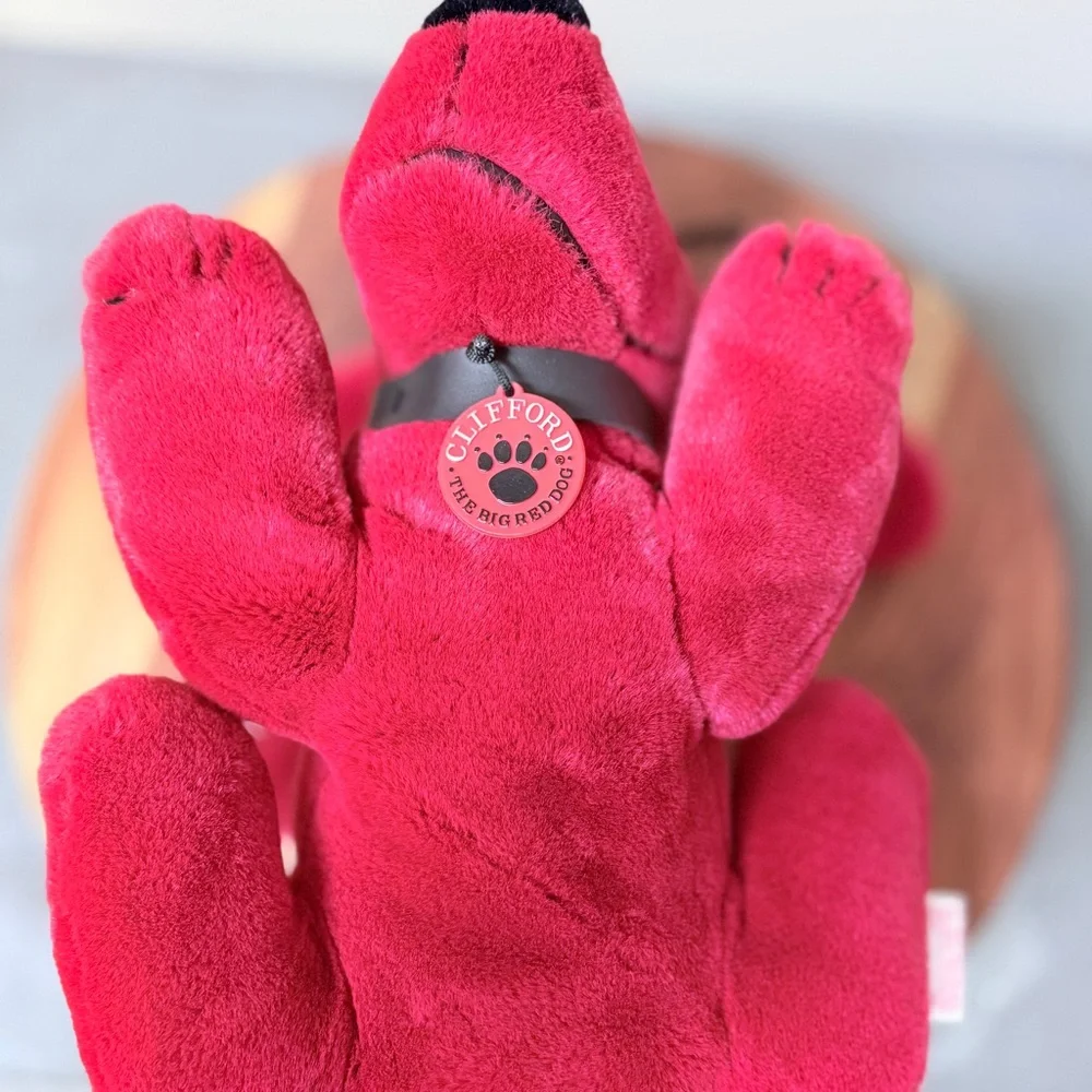 Vintage Clifford the Big Red Dog Plush Red Dog Puppet … 1989-1991‎ purchase